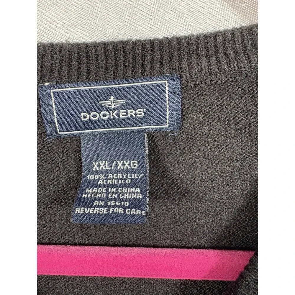 Dockers‎ V Neck sweater Size 2XL long sleeve